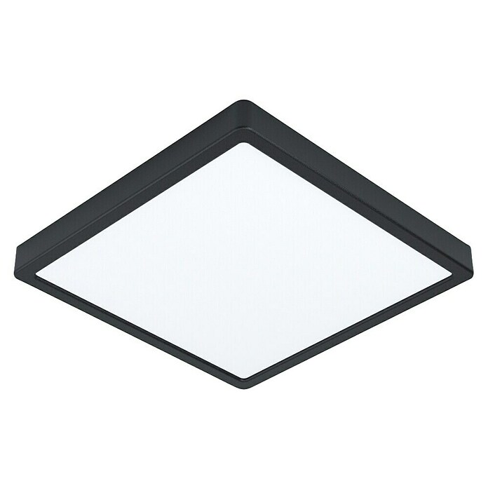 Eglo Led-plafondlamp FUEVA 5 (l x b x h: 28,5 x 28,5 x 2,8 cm, Zwart) | BAUHAUS