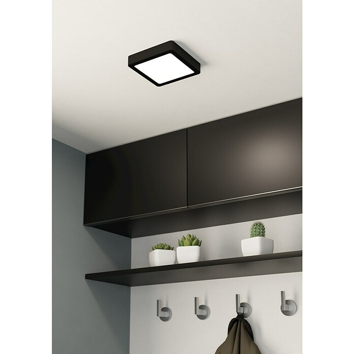 Eglo Led-plafondlamp FUEVA 5 (l x b x h: 16 x 16 x 2,5 cm) | BAUHAUS