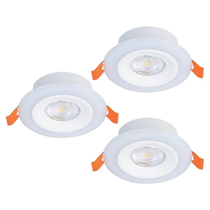 Eglo Led-inbouwspotset CALONGE (3,8 W, Wit, RGBW) | BAUHAUS