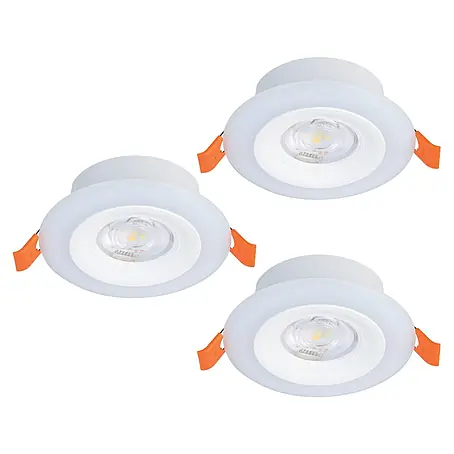 Eglo  LED-Einbauleuchten-Set rund CALOGNE