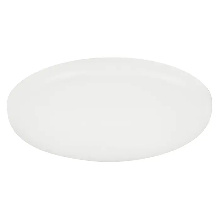Eglo LED-Einbauleuchte rund RAPITA - 5,5 W, Ø x H: 10 x 2 cm, Weiß, Warmweiß - Elegante weiße Platte, ideal zum Servieren von Speisen mit Stil. Die schlichte Formgebung passt zu jeder Tischdekoration und verleiht Eleganz.