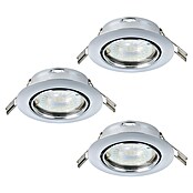 Eglo Inbouwverlichtingset MAZUBY (5 W, Chroom, Warm wit) | BAUHAUS