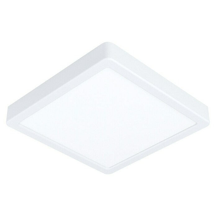 Eglo Led-plafondlamp FUEVA (l x b x h: 21 x 21 x 2,8 cm, Wit) | BAUHAUS