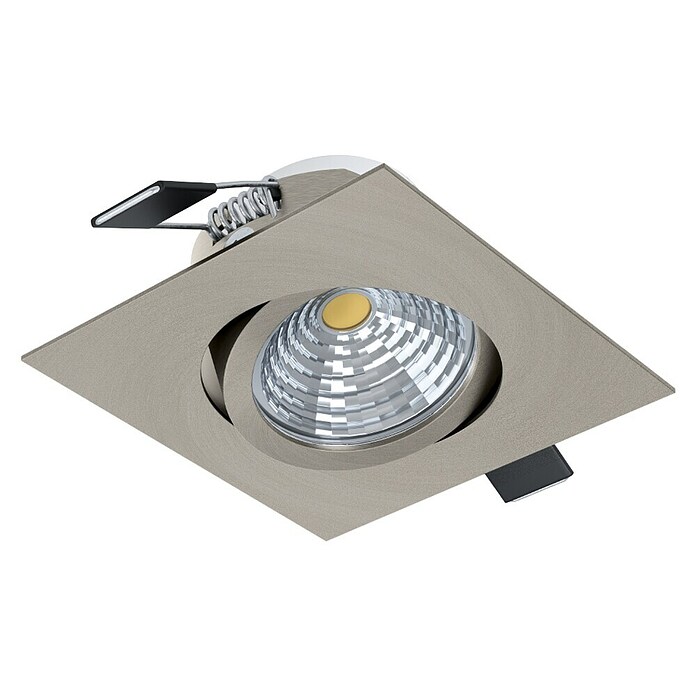 Eglo LED vgradna svetilka Saliceto  (Toplo bela, Nikelj, 8,8 x 8,8 x 4,2 cm) | Vgradni žarometi | Reflektorji in žarometi | Svetila | Elektro in svetila | Izdelki | BAUHAUS
