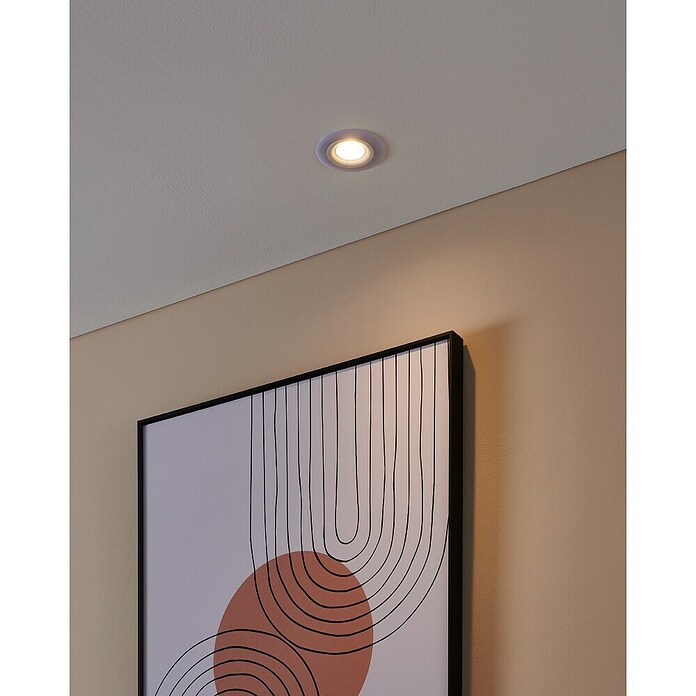 Eglo Led-inbouwspot CALONGE (Warm wit, Diameter: 10 cm, 3 st., Wit) | BAUHAUS