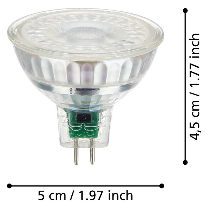 Eglo Led-inbouwspot (Diameter: 47 mm, 3 W, 2 st.) | BAUHAUS