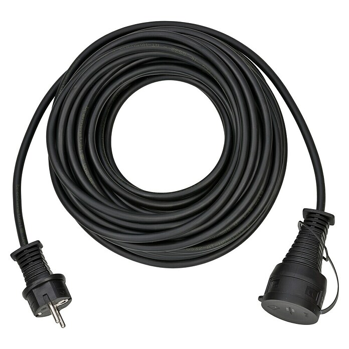 GUMMIL. IP44 25m H05RR-F 3G1,5MM^ SCHW.