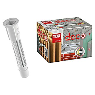 Tox Dübel Deco 6/41 (Ø x L: 6 x 41 mm, Weiß, 190 Stk.)