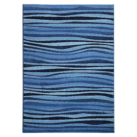 Alfombra de pelo corto Ondas