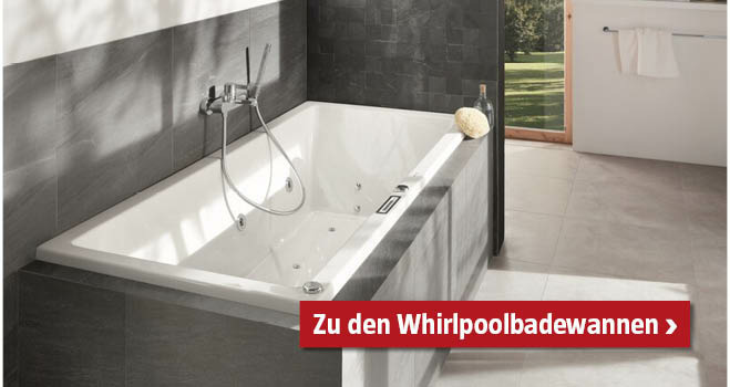 Whirlpoolbadewannen