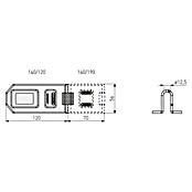 Abus Slot (Staal) | BAUHAUS