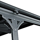 Ximax Carport Eco (Außenmaß inkl. Dachüberstand (B x T): 3 x 5,03 m, Einzelcarport, Anthrazit) | BAUHAUS