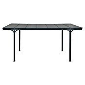 Ximax Carport Eco (Außenmaß inkl. Dachüberstand (B x T): 3 x 5,03 m, Einzelcarport, Anthrazit) | BAUHAUS