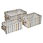 Juego de cestas Jasper (L x An x Al: 18 x 28 x 14 cm, Multicolor, 3 pzs.) | BAUHAUS