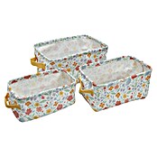 Juego de cestas Flandes (L x An x Al: 18 x 28 x 14 cm, Multicolor, 3 pzs.) | BAUHAUS