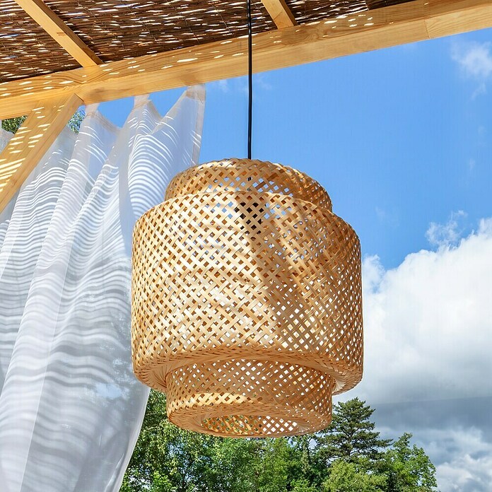 Tween Light Pendelleuchte LAGOS - 40 W, 40 cm, Bambus, E27 online kaufen  bei BAUHAUS