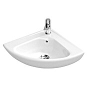 Villeroy & Boch O.novo Eckwaschbecken Compact (55 x 45 cm, Ohne Beschichtung, Keramik, Weiß)