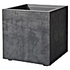 Deroma Millennium Pflanzkasten (Außenmaß (L x B x H): 39 x 39 x 39 cm, Kunststoff, Anthrazit) | BAUHAUS