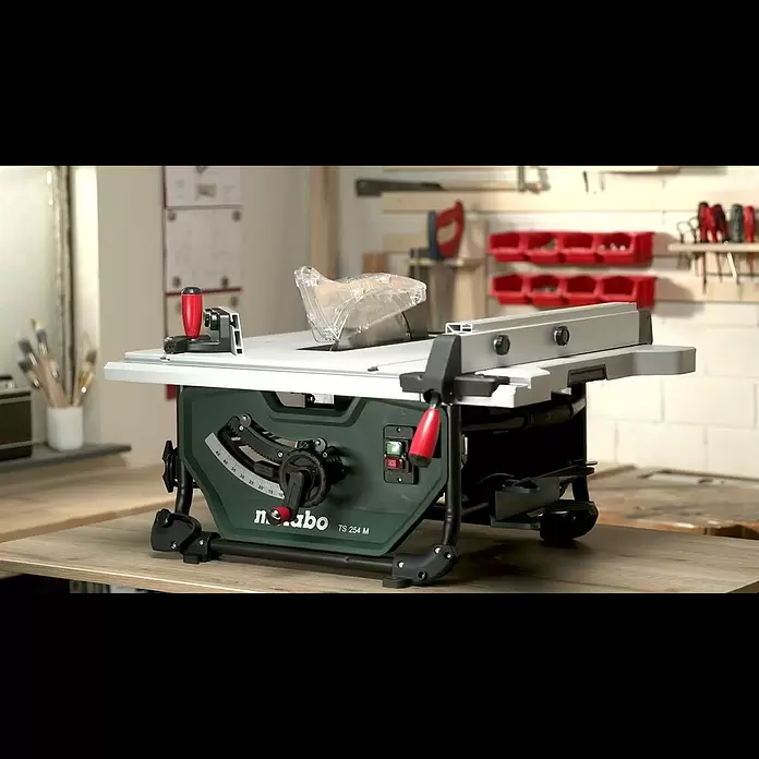 Metabo Tischkreissäge TS 254 M - 1.500 W, Durchmesser Sägeblatt: 254 mm, Schnitttiefe bei 90 °: 80 mm - Metabo Tischkreissge TS 254 M