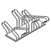 Schake Fahrradständer (L x B x H: 105 x 60 x 51 cm, Passend für: 6 Fahrräder, Beidseitige Radeinstellung)