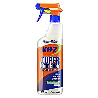 KH7 Limpiador de superficies Desinfectante Multiusos (715 ml, Botella con cabezal rociable)