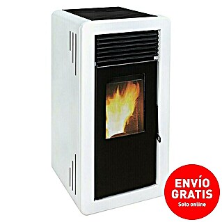 Estufa de pellets Astrid 8 (8,04 kW, Volumen de calefacción: 150 m³, Blanco)