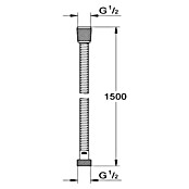 Grohe Metalen doucheslang VitalioFlex Metal (150 cm, Chroom) | BAUHAUS