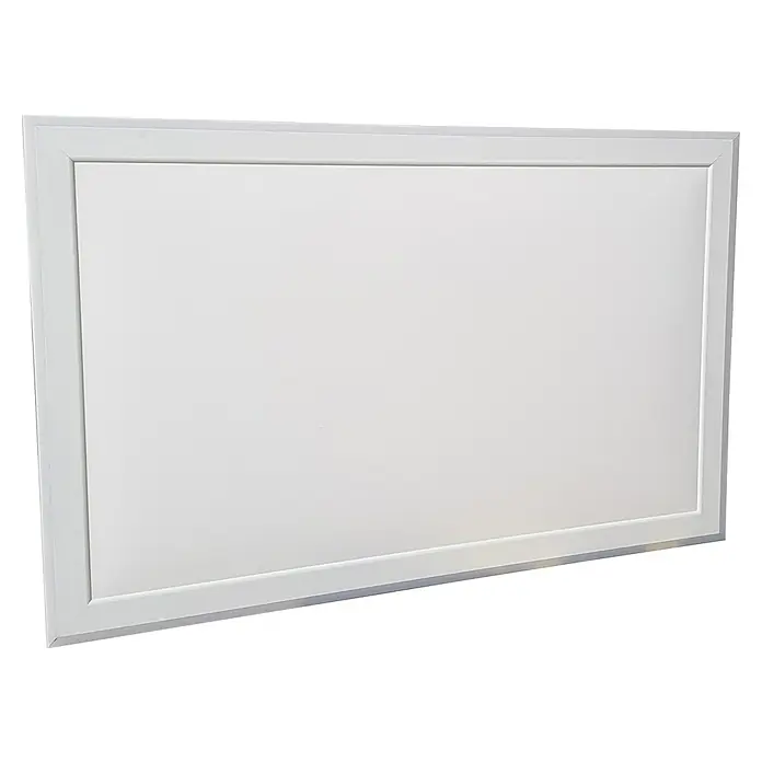 Jollytherm Infrarotheizkörper - B x H: 63 x 65 cm, 400 W, Weiß - Bild einer quadratischen LED-Panel-Leuchte mit einem weißen Rahmen, die eine helle und effiziente Beleuchtungslösung bietet.