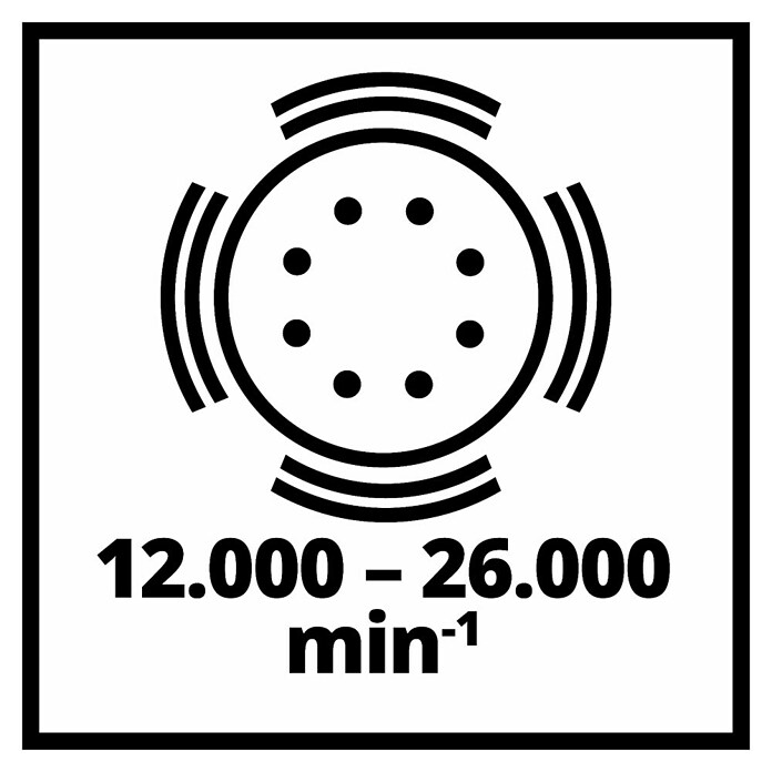 Einhell Classic Exzenterschleifer TC-RS 425 E (Durchmesser Schleifteller: 125 mm) | BAUHAUS