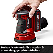 Einhell Power X-Change Akku-Exzenterschleifer TE-RS 18 Li-Solo (18 V, Ohne Akku, Durchmesser Schleifteller: 125 mm)