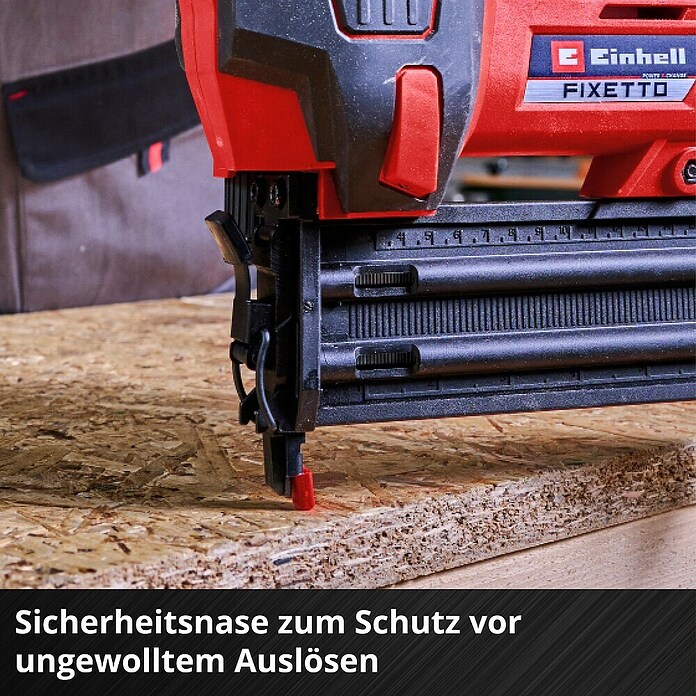 Einhell Power X-Change 18V Akku-Nagler Fixetto 18/50 N (18 V, Ohne Akku, Länge Nagel: 15 mm - 50 mm) | BAUHAUS