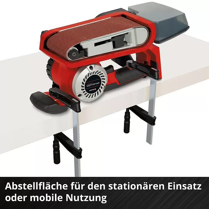 Einhell Professional Power X-Change 18V Akku-Bandschleifer TP-BS 18/457 Lo BL - Solo18 V, Ohne Akku, Bandgeschwindigkeit: 120 m/min - 250 m/min Info