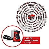 Einhell Power X-Change Akku-Exzenterschleifer TE-RS 18 Li-Solo (18 V, Ohne Akku, Durchmesser Schleifteller: 125 mm)