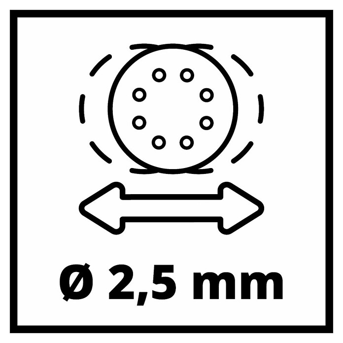 Einhell Classic Exzenterschleifer TC-RS 425 E (Durchmesser Schleifteller: 125 mm) | BAUHAUS