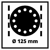 Einhell Classic Exzenterschleifer TC-RS 425 E (Durchmesser Schleifteller: 125 mm) | BAUHAUS