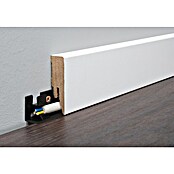 LOGOCLIC Sockelleiste Weiß (260 cm x 17 mm x 58 mm, MDF, Weiß, Gerade) | BAUHAUS