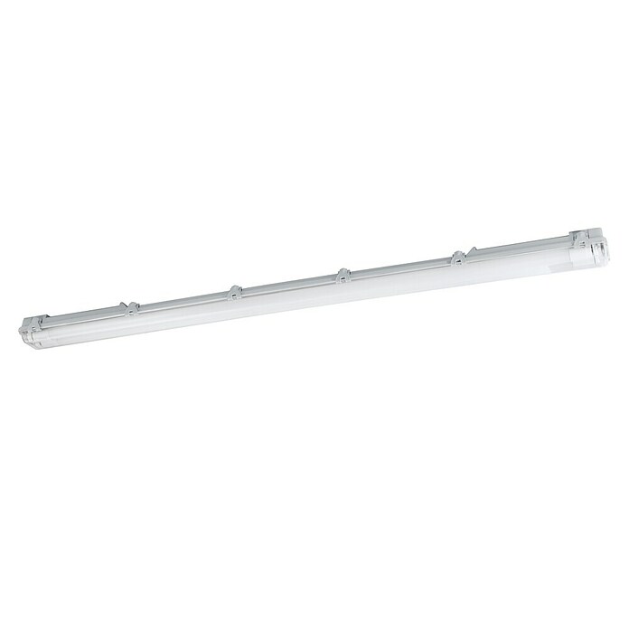 Eglo Svetilka za vlažne prostore Basic  (30 W, Siva, Nevtralno bela, 126 cm, 9,9 cm) | 3095 - Kellerlicht | CAKA - Zweckleuchten | CAK - Technisches Licht | CA - Beleuchtung | C - Elektro | BAUHAUS