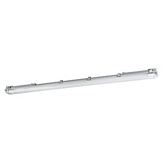 Eglo Regleta estanca Basic Plus 2 (30 W, Blanco, Blanco neutro, 126 cm, 9,9 cm)