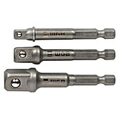 Adapter-Set für Bohrmaschinen (3 -tlg., Chrom-Vanadium-Stahl) | BAUHAUS
