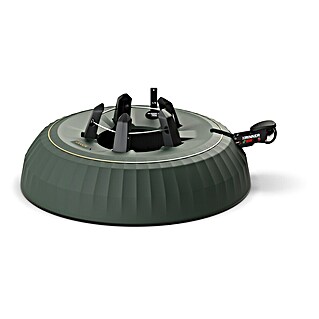 Krinner Kerstboomstandaard X-440 Deluxe (Max. boomlengte: 4,4 m, Max. stamdiameter: 17 cm, Inhoud watertank: 11 l, Rondom-kabeltechniek)