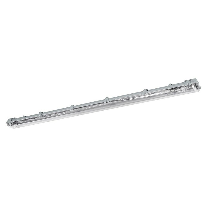 Eglo Svetilka za vlažne prostore Basic  (46 W, Siva, Nevtralno bela, 156 cm, 9,9 cm) | 3095 - Kellerlicht | CAKA - Zweckleuchten | CAK - Technisches Licht | CA - Beleuchtung | C - Elektro | BAUHAUS