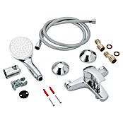 Grohe Eurosmart Badewannenarmatur (Mit Handbrause, Chrom, Glänzend) | BAUHAUS