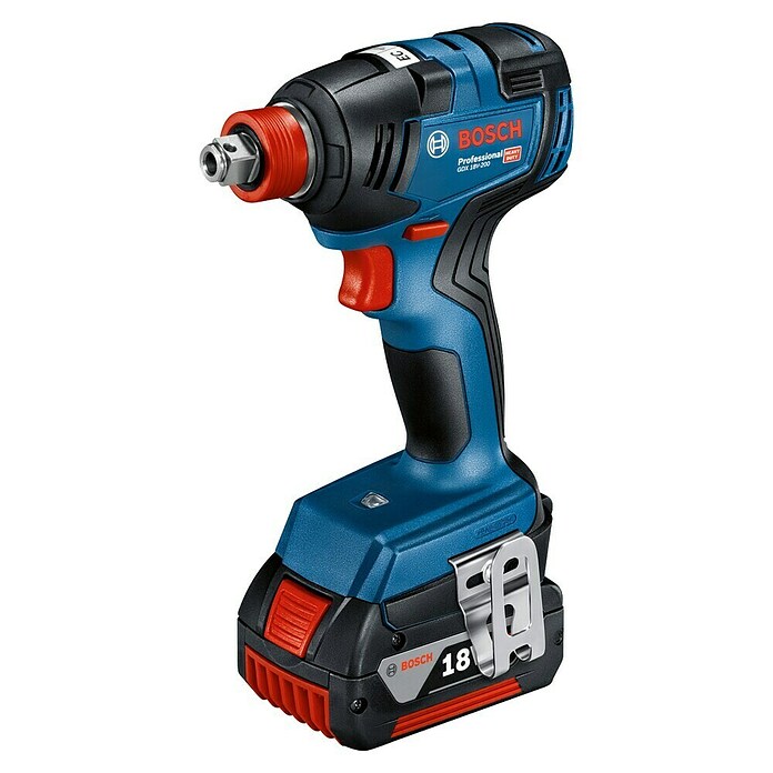 Bosch Professional AMPShare 18V Akku-Drehschlagschrauber GDX 18V-200 (18 V, Ohne Akku, 200 Nm, Inkl. Koffer) | BAUHAUS