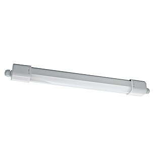 Eglo Regleta estanca Slim (16 W, L x An x Al: 65 x 5,8 x 5,5 cm, Blanco, Blanco neutro)