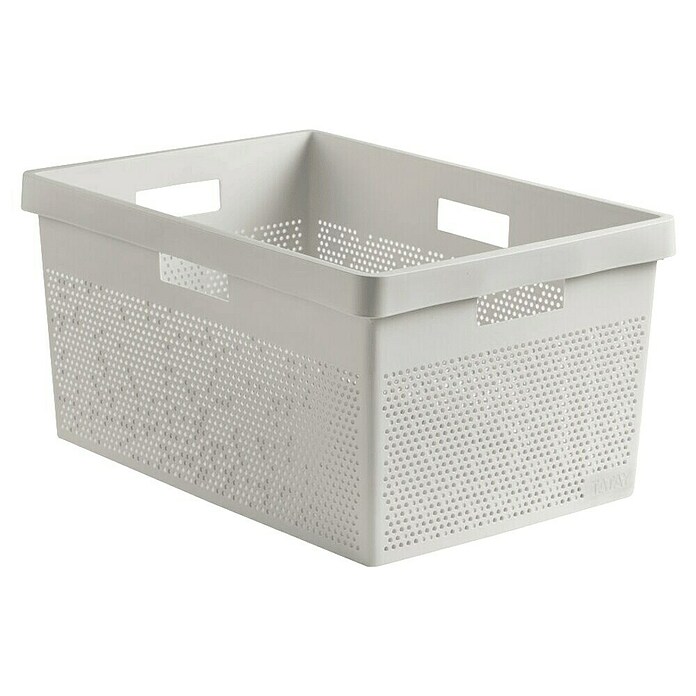 Tatay Bohol Cesta para baño (L x An x Al: 36 x 52,5 x 26 cm, Blanco sky) | BAUHAUS
