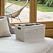 Tatay Bohol Cesta para baño (L x An x Al: 39 x 39 x 21,5 cm, Blanco sky) | BAUHAUS