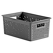 Tatay Bohol Cesta para baño (L x An x Al: 17,5 x 27 x 11,5 cm, Antracita) | BAUHAUS