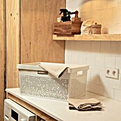 Tatay Bohol Cesta para baño (L x An x Al: 36 x 52,5 x 26 cm, Blanco sky) | BAUHAUS