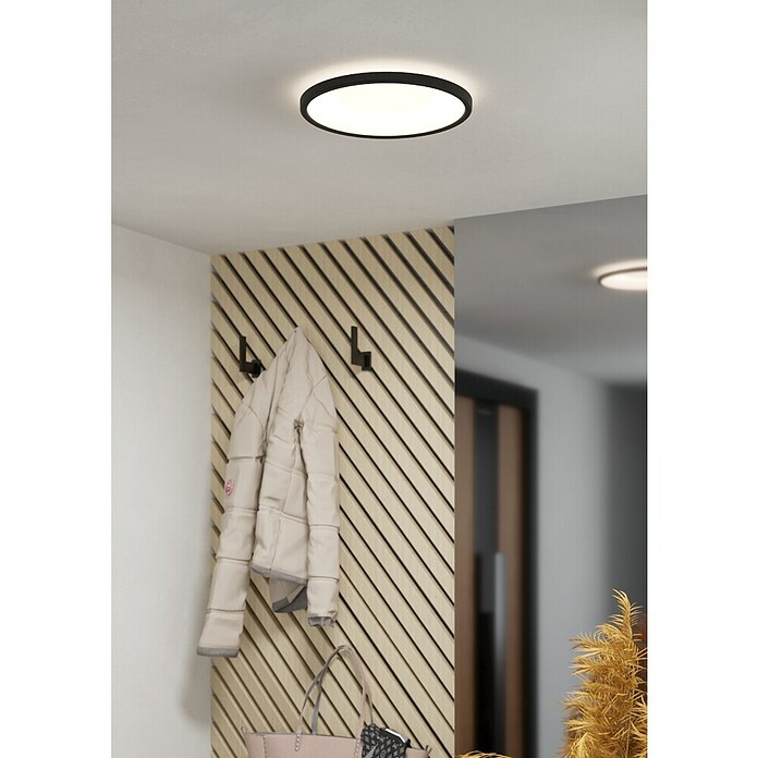 Eglo LED stropna svjetiljka Minerario  (16,4 W, Ø x V: 30 x 3 cm, Topla bijela) | BAUHAUS