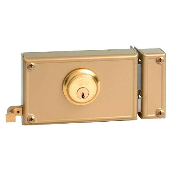 JiS Cerradura con cerrojo 12-14 (Tipo de cerradura: Cerradura de bombín, DIN-derecha, Puerta exterior)